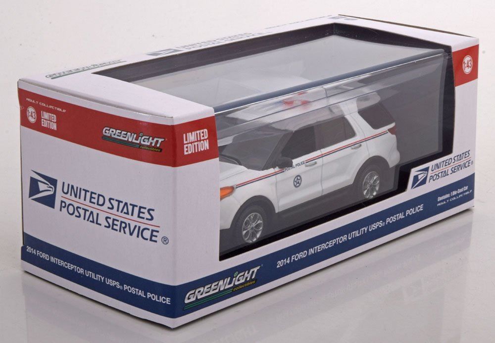 Ford Modellini d'auto: Ford Explorer V / Interceptor 2010-2015 Utility USPS Postal – Nuovo e nell'imballaggio originale da Gerlafingen venduto da espero88 4