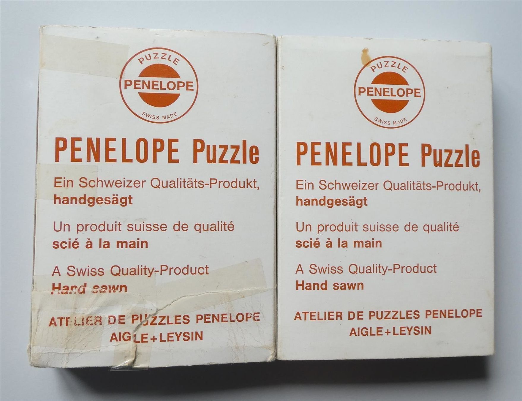 Penelope Puzzles: 2 Puzzle Penelope Hunde Holzpuzzle – Gebraucht aus Frauenfeld von dhour 5