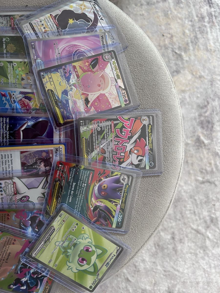 Pokémon Sammelbilder & Trading cards: Pokémon Karten Lot – Mega Evolution / Mega ex – Neu (gemäss Beschreibung) aus Bern von mar_p8lc 1