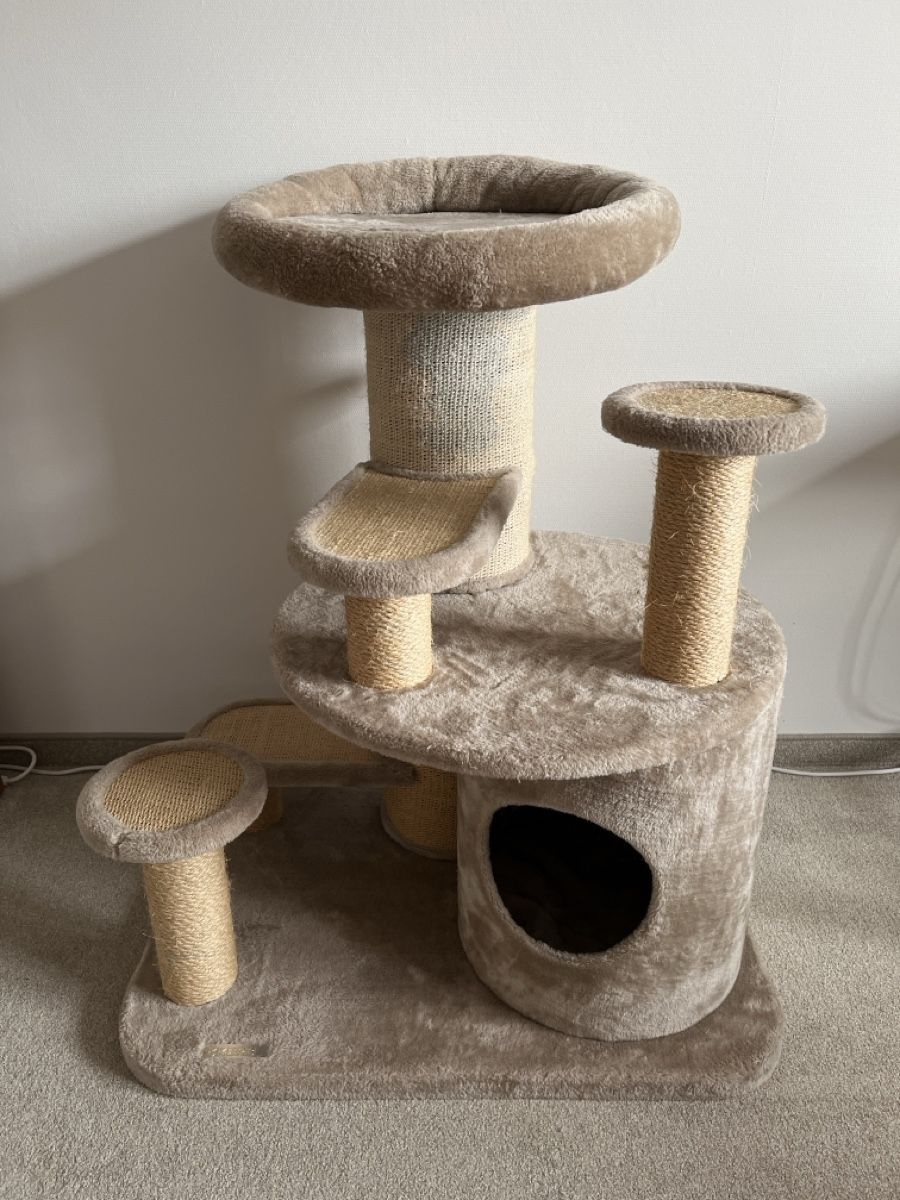 Tiragraffi: Katzenbaum Kratzbaum gross und stabil – Usato da Dübendorf venduto da Gfenni
