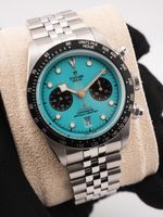 Tudor Black Bay Chrono Flamingo blue