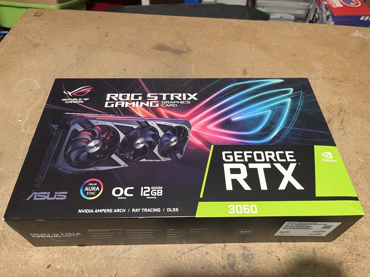 Asus Cartes graphiques: Asus Rog Geforce RTX 3060 Gaming OC – Neuf (Voir description) à Tecknau par therealdodoo 3