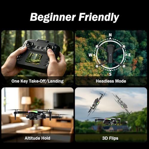 RC Modellbau: FPV Drohne mit Kamera Kinder Anfänger 3D-Flip Type-C – Neu und originalverpackt aus Hundwil von Mr.Wong 7