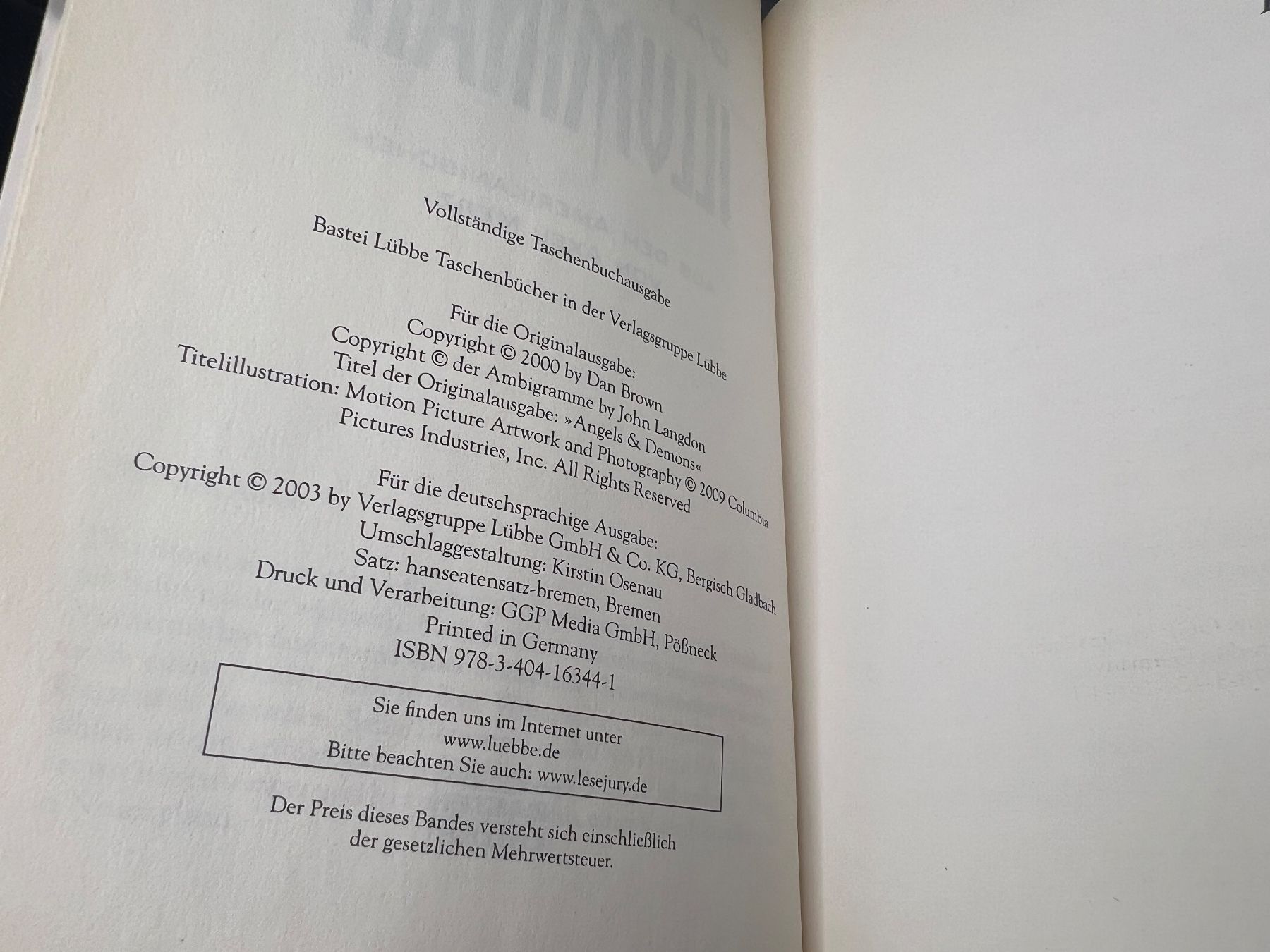 Bücher: 📖 Illuminati Dan Brown Thriller – Neu (gemäss Beschreibung) aus Vaduz von NotNeeded 4