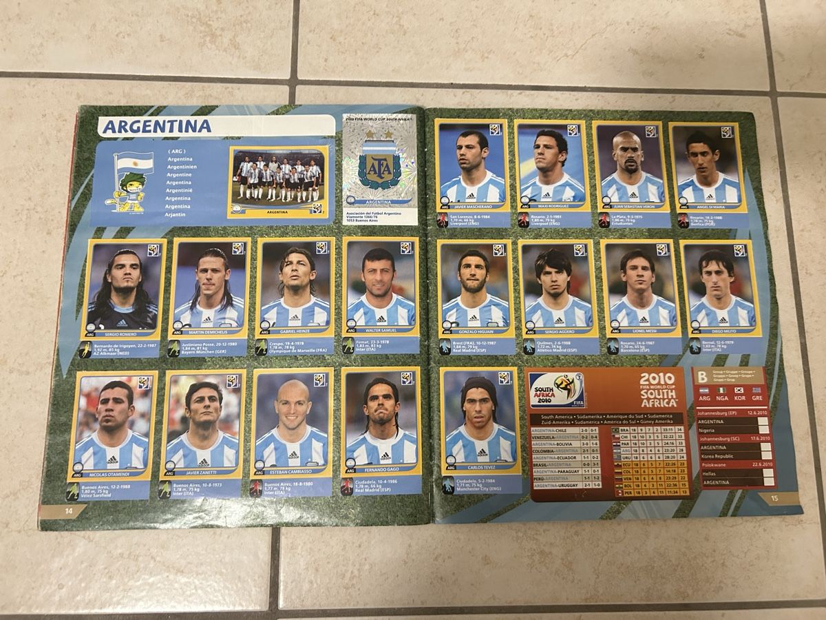 Panini Album: Panini Album Wm 2010 – Usato da Binningen venduto da Flagello 6