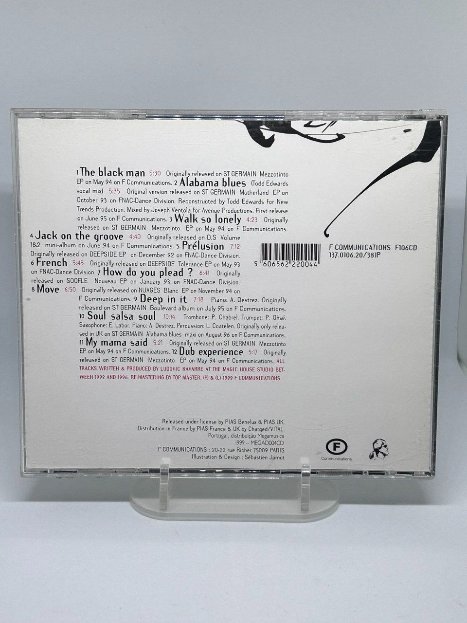 CDs: CD Ludovic Navarre aka St Germain 1999 – Gebraucht aus Giubiasco von LorisVale 1