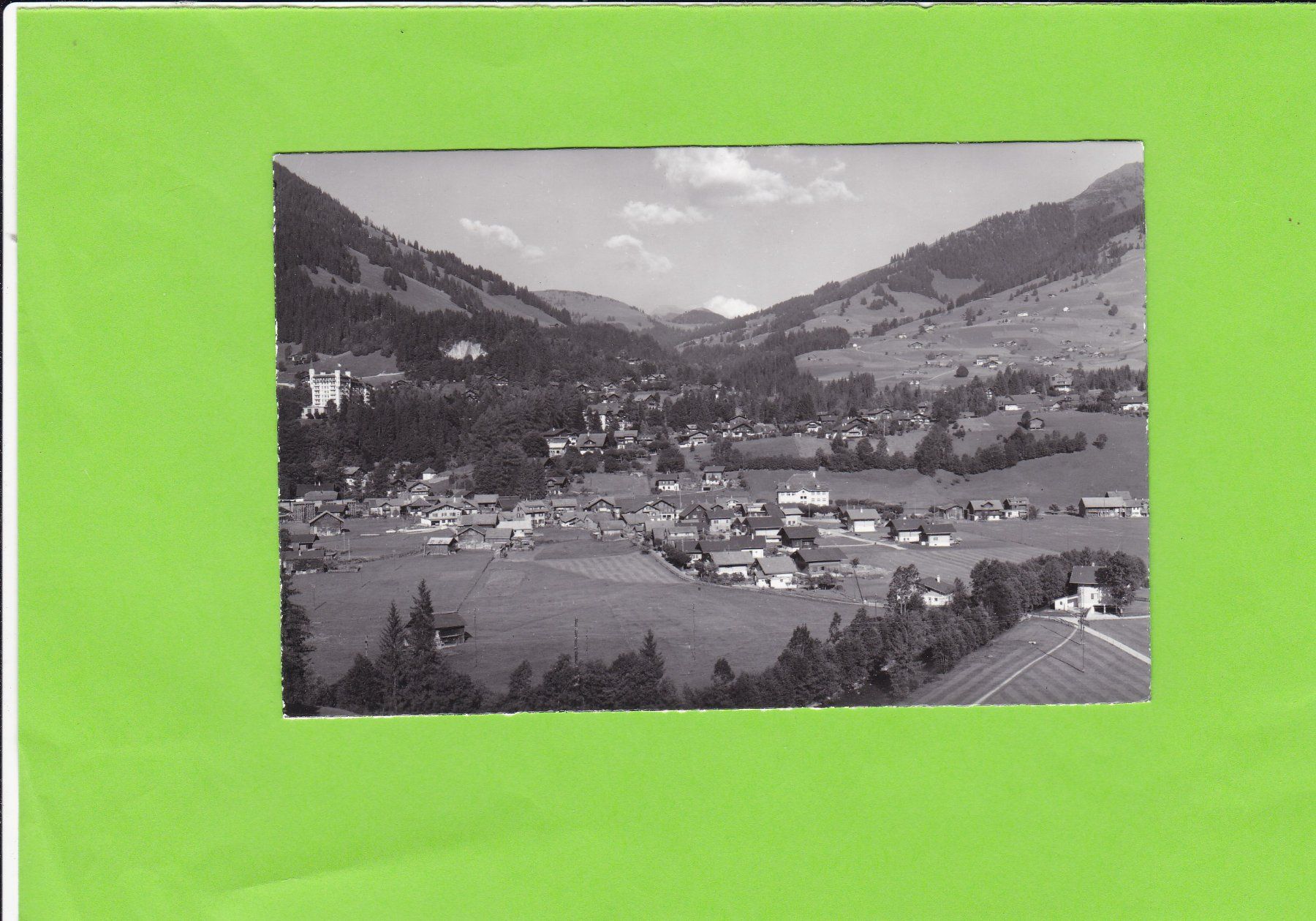 Ansichtskarten: 25161 Gstaad-Amselgrat, E. Gyger – Gebraucht aus St. Peterzell von neckertal