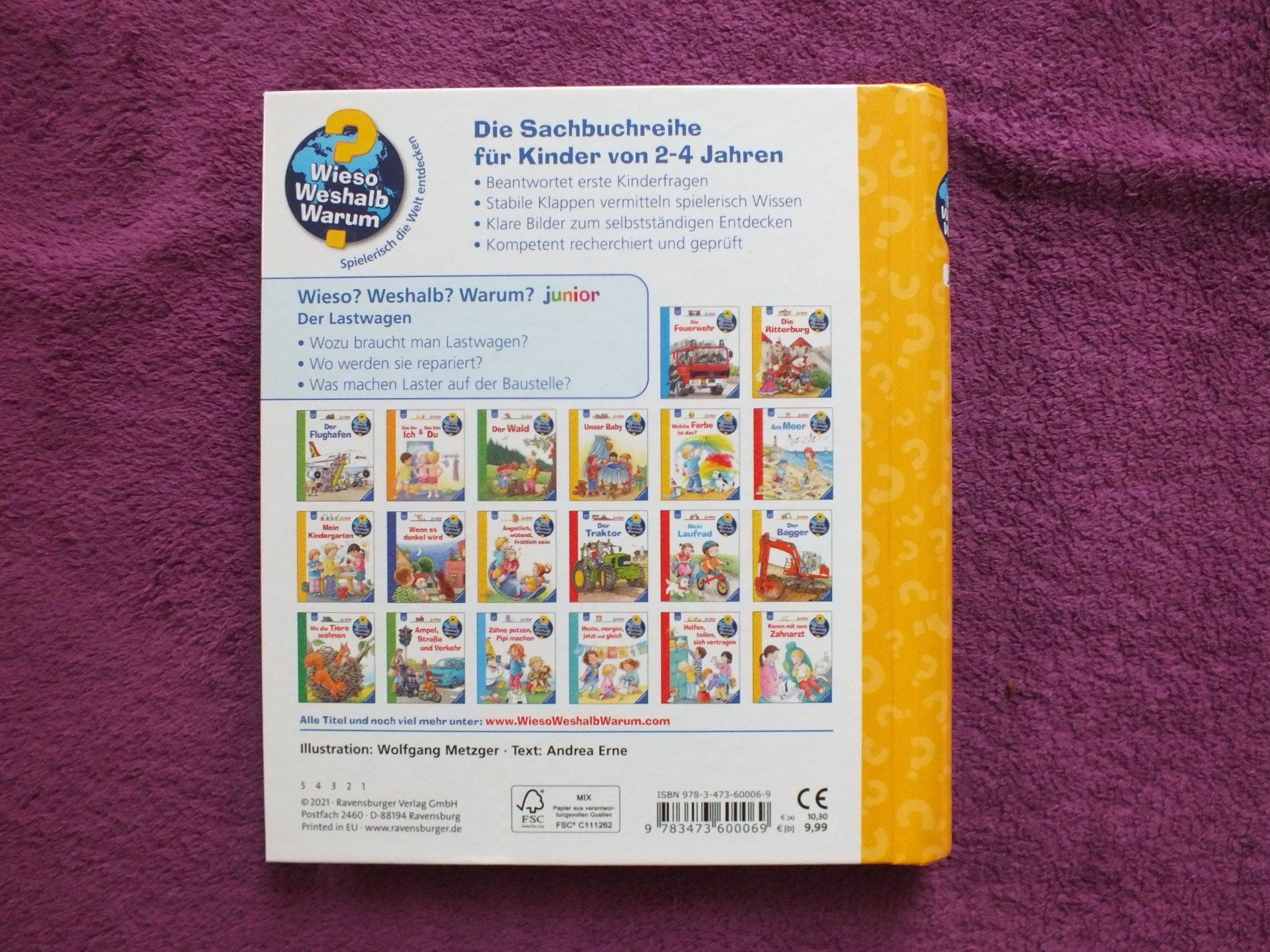 Libri: Wieso Weshalb Warum Junior - Der Lastwagen – Usato da Müllheim Dorf venduto da Seeeule01 9