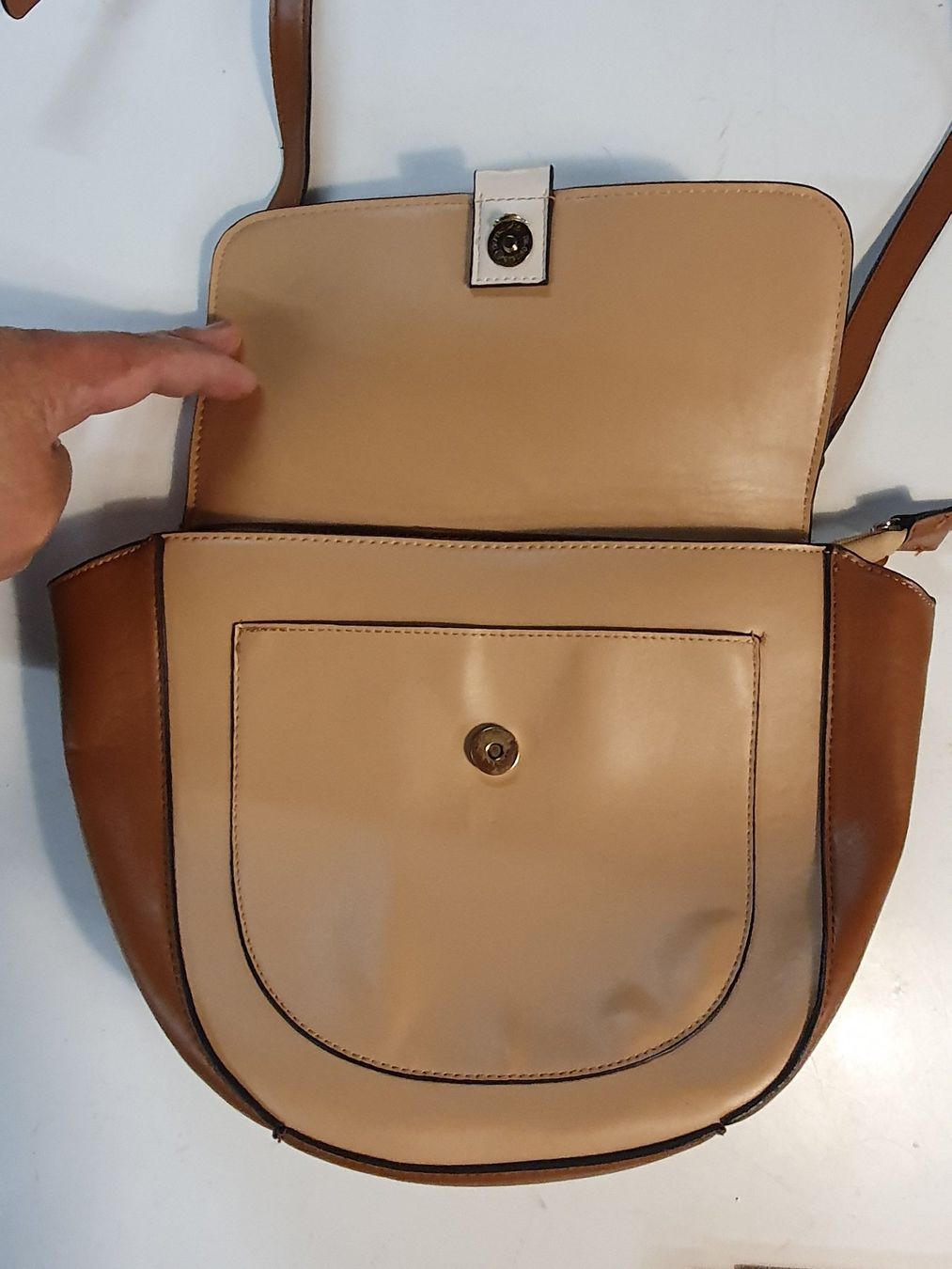 Borse da donna: Kunstleder Damenhandtasche braun – Usato da Zürich venduto da loosebone 2