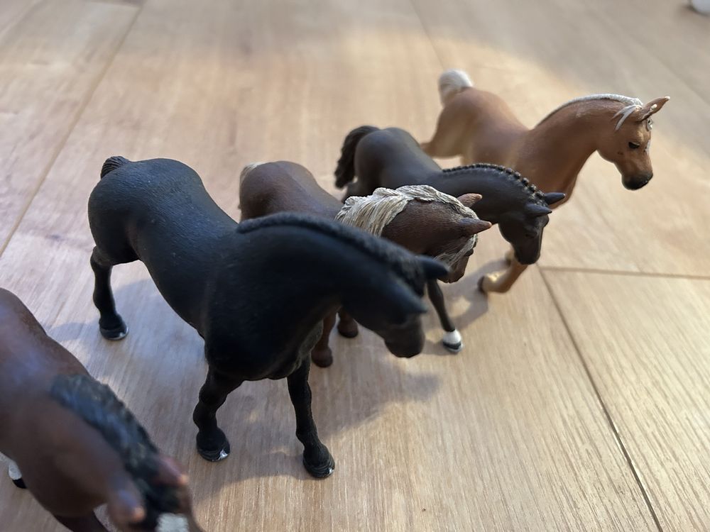 Lot chevaux et accessoires Schleich - Jeux & Jouets