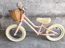 Laufrad Kinderrad rosa mit Korb 12 Zoll gebraucht