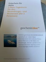 Gutschein 3-Seen-Tageskarte 2 Personen
