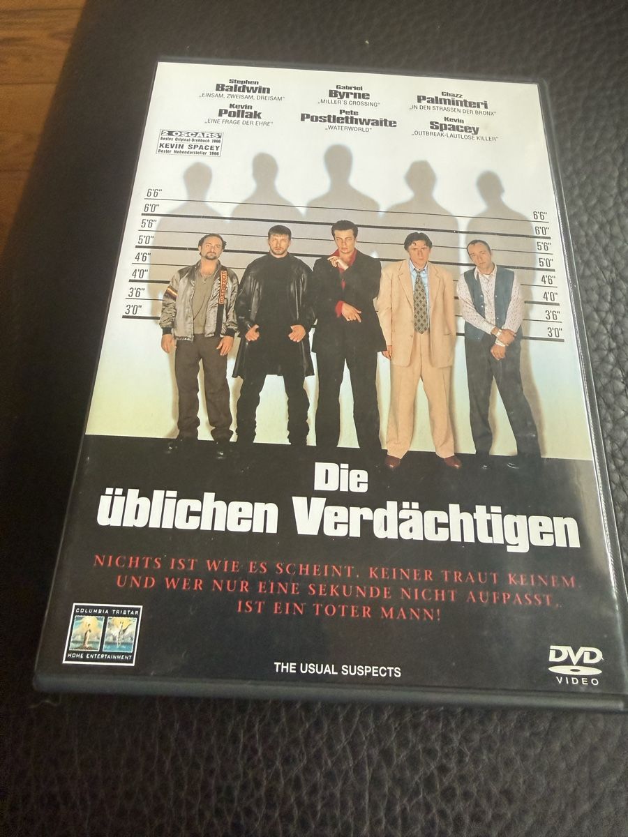 Tutti i DVDs: Die üblichen Verdächtigen (Kevin Spacey) – Usato da Troinex venduto da grigri2020