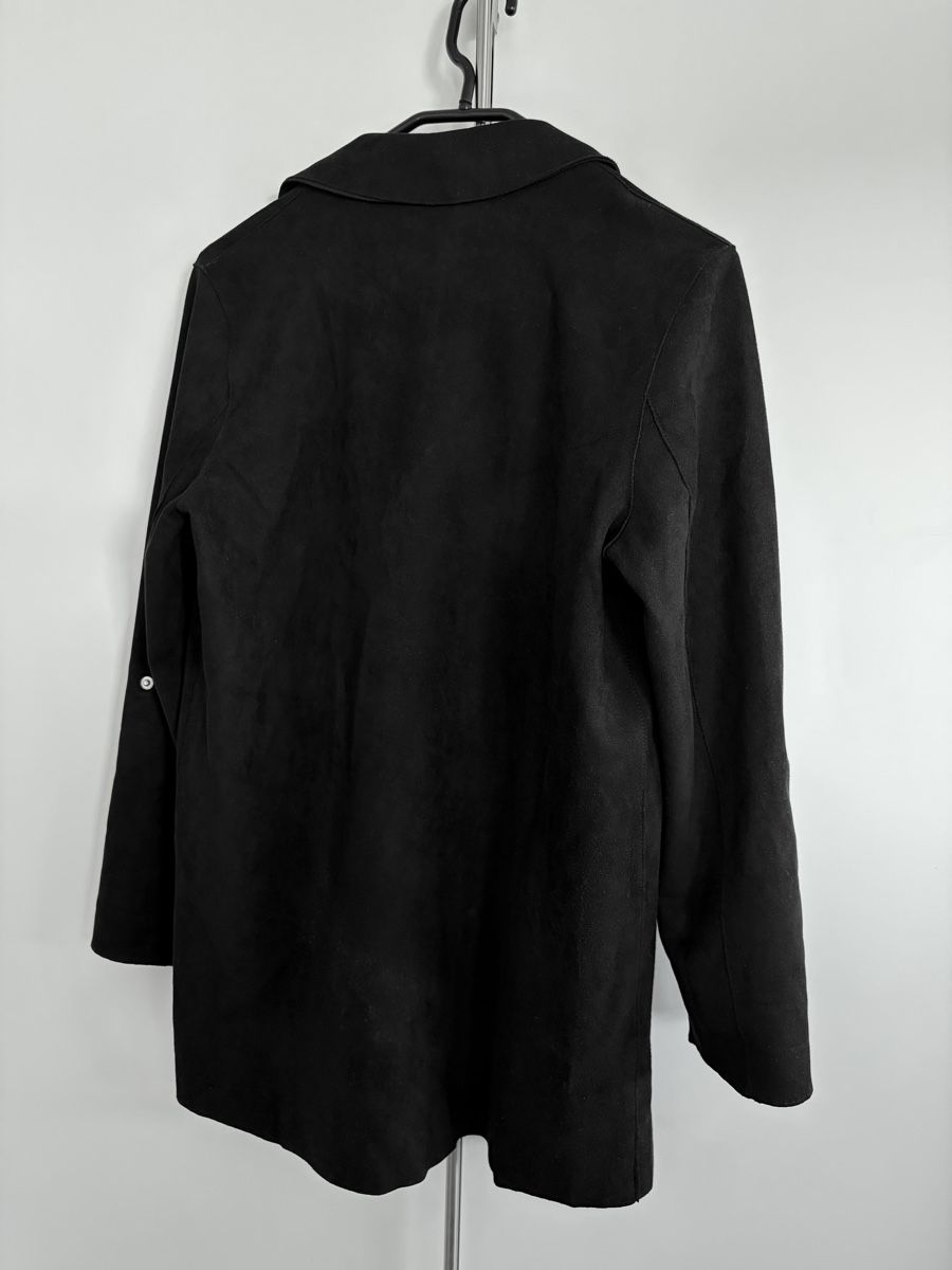 Pull&Bear Giacche: Blazer Wildlederoptik (schwarz in Grösse S) || Pull&Bear – Nuovo (secondo la descrizione) da Düdingen venduto da Hiron_o7 5