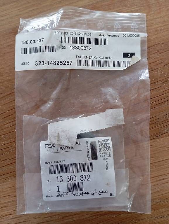 Ciclomotori: Joint de piston d'étrier / 13300872 – Usato da Cugy VD venduto da Boubi21 1