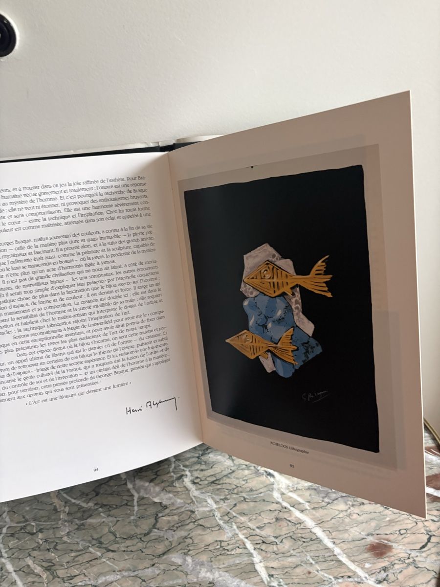 Tableaux: Tableau Georges  Braque avec son livre  – D'occasion à petit lancy par FerreiraLuis 6