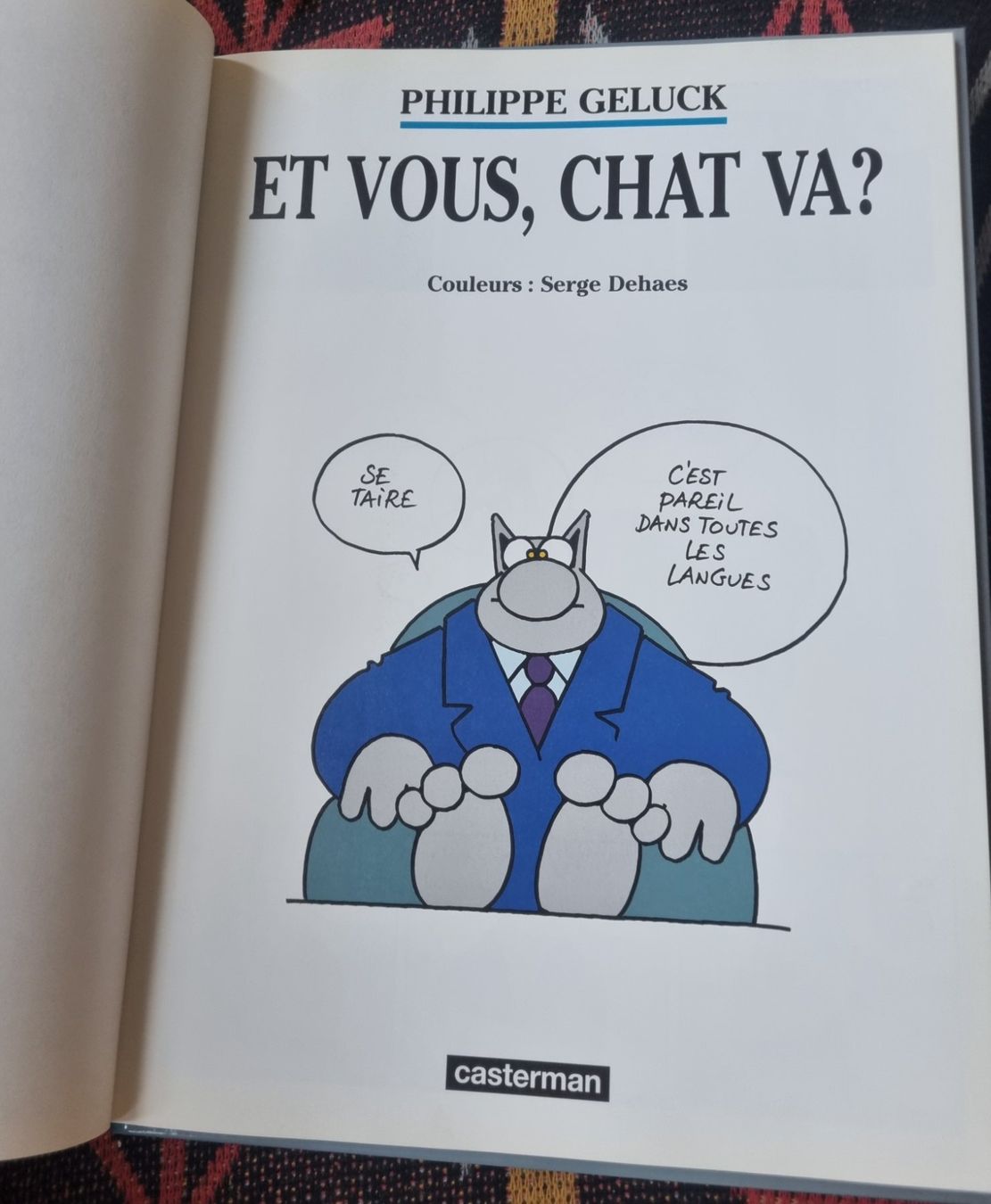 Fumetti: BD "Et vous, Chat va?" Geluck – Usato da Fribourg venduto da sal_5ln6 4