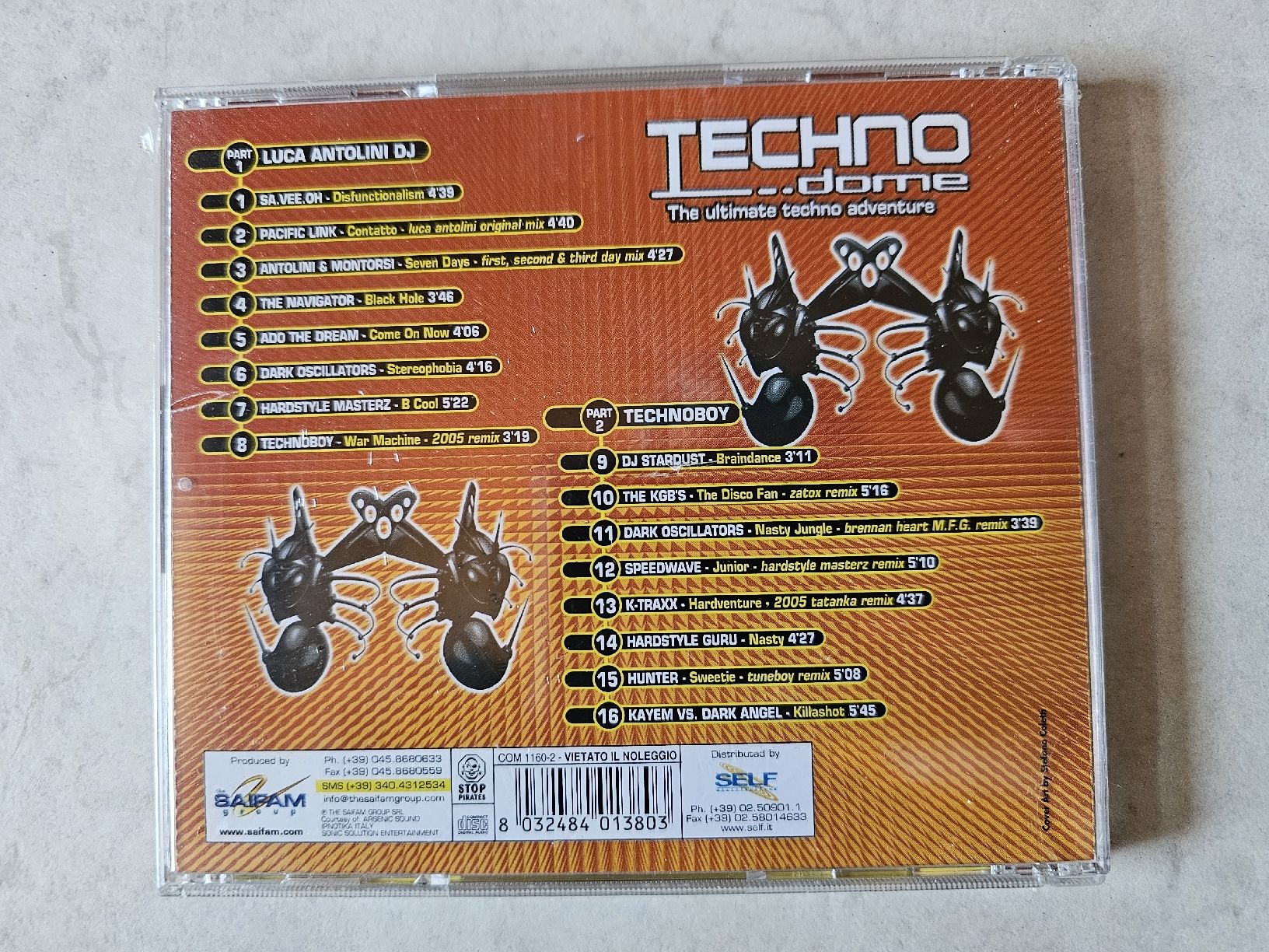 CD: Technodome 12  -  Dj Luca Antolini & Technoboy / Fabrikneu – Nuovo e nell'imballaggio originale da Schneisingen venduto da backstore24 1