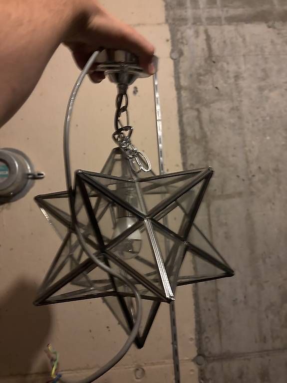 Lampes: Aussenleuchte Stern – D'occasion à Hütten par oscardohr