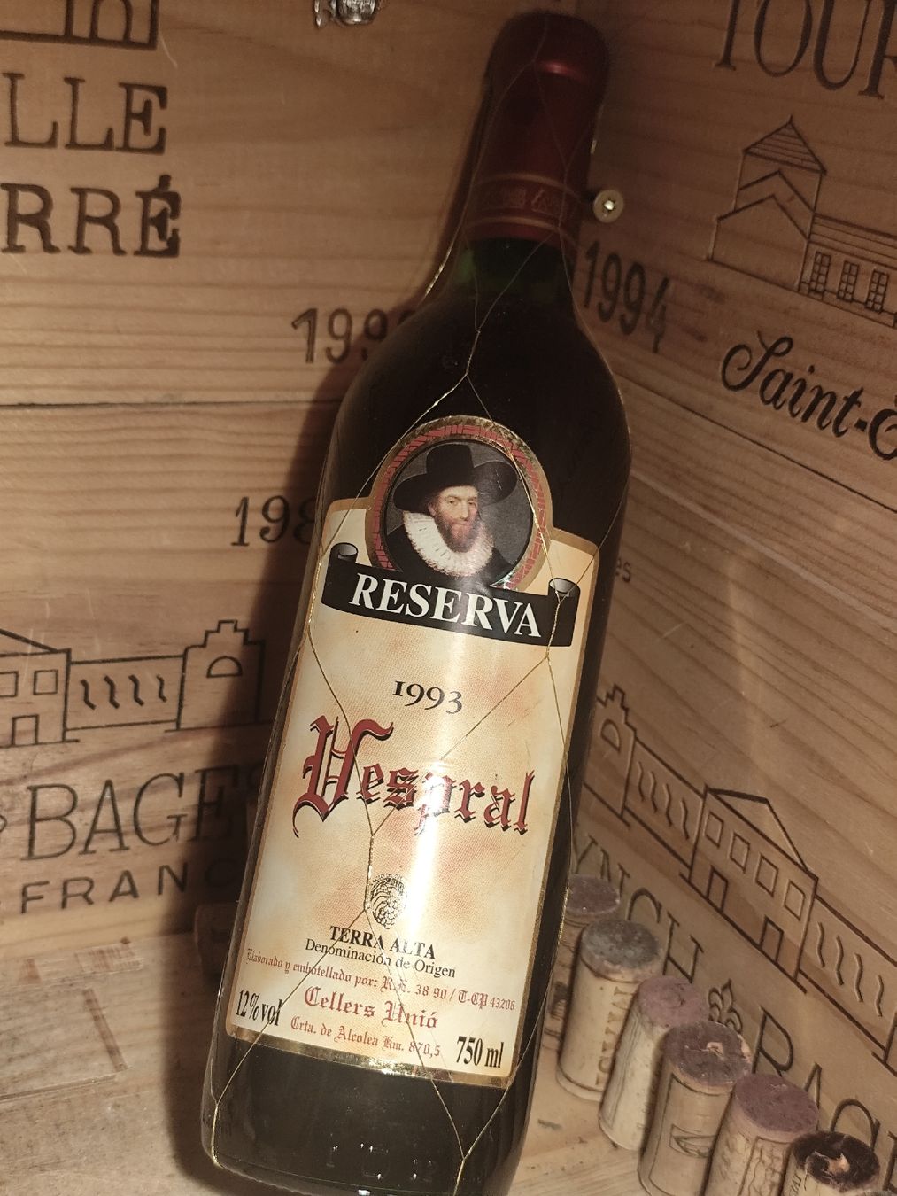 Wein: 1993 Vespral  Reserva Terra alta – Neu und originalverpackt aus Büsserach von Vintage-vins 5