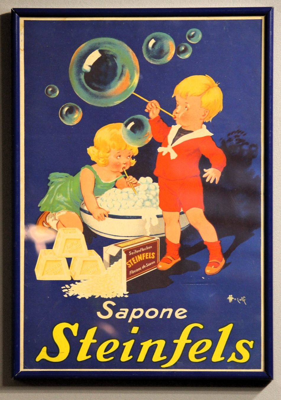 Foto & Immagini: Steinfels Sapone Original Plakat – Usato da Eggenwil venduto da Joyart