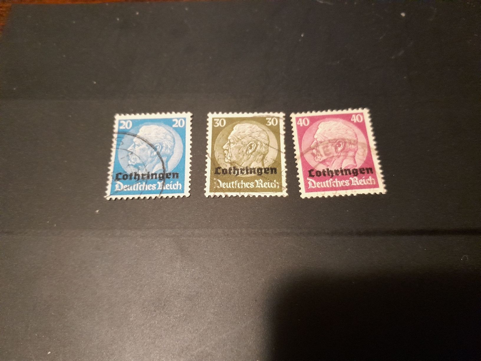 Tutti i francobolli: Lorraine 1941 Hindeburg – Usato da Marly venduto da globetrotter1723