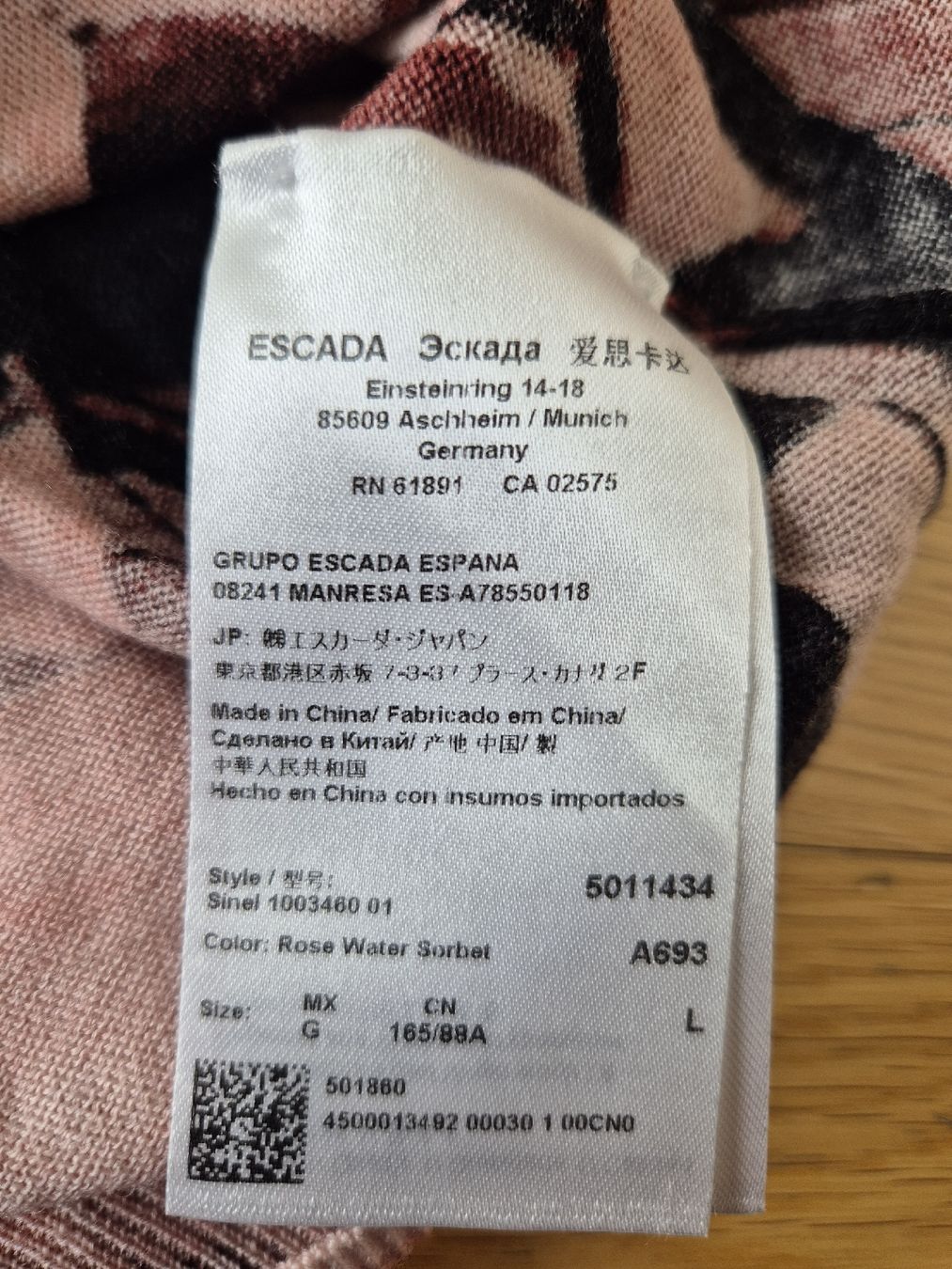 Escada Top: ESCADA Stricktop Gr L – Nuovo (secondo la descrizione) da Meggen venduto da topas041 2