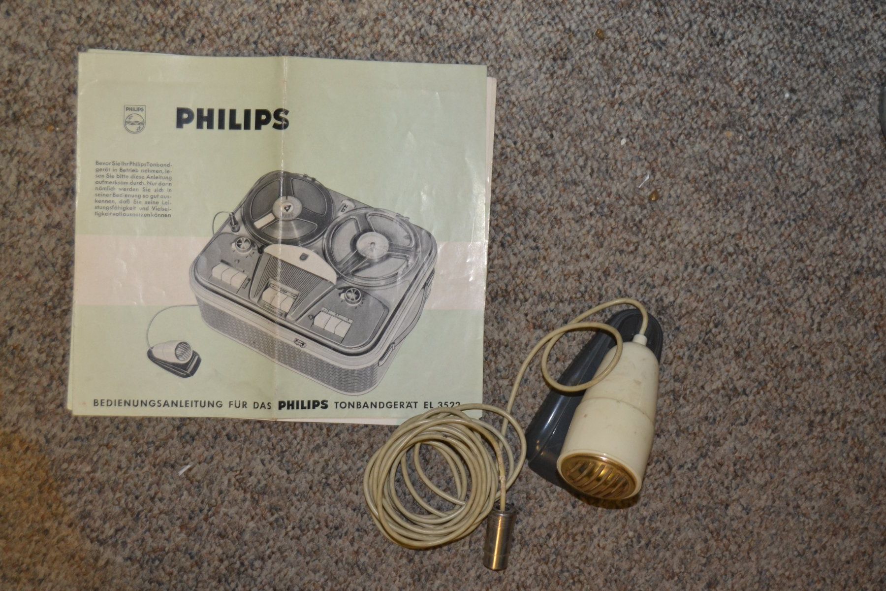 Philips Apparecchi a nastro: Tonbandgerät der 50er Jahre – Usato da Wil SG venduto da fanofrio 3