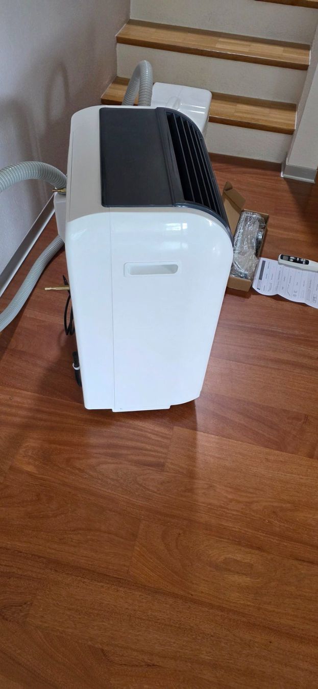 Condizionatori: REMKO Mobiles-Split-Klimagerät  RKL 495 DC Weiss – Usato da Habsburg venduto da easbrg 2