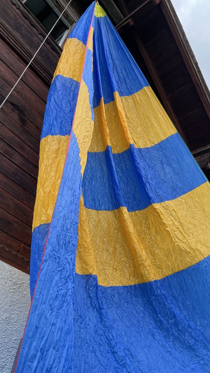 Altro: TOP: Spinaker-Segel blau gelb ca. 7m x 3m – Usato da Kriens venduto da Mikyy 4