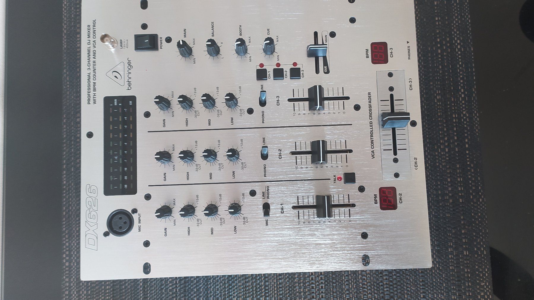 Console di mixaggio: DJ Mixer Behringer Pro Mixer DX626 – Nuovo e nell'imballaggio originale da Dübendorf venduto da Thomfloh 1
