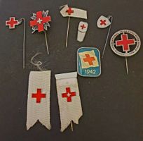 Rot - Kreuz Abzeichen