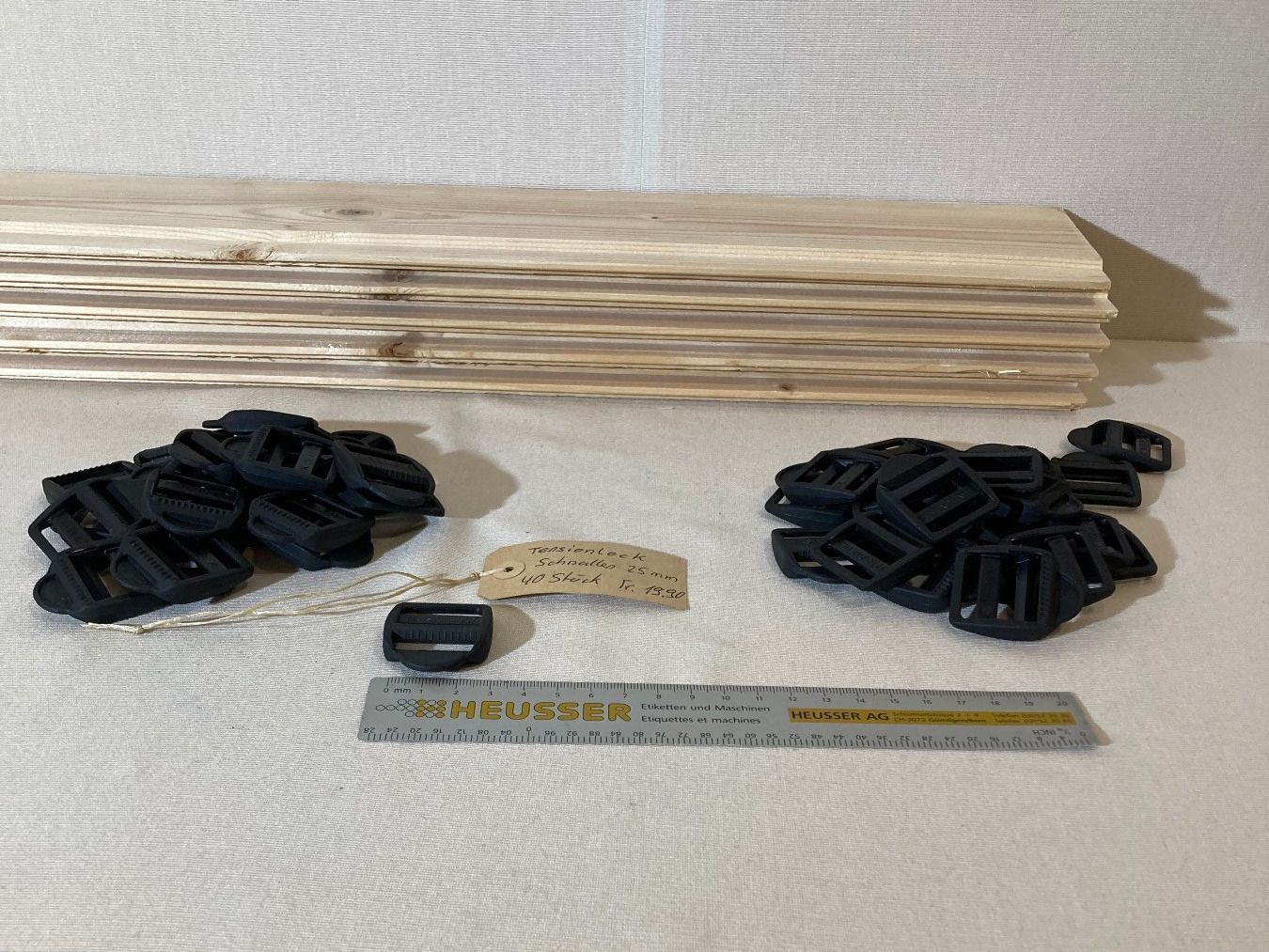 Gürtelschnallen: Tesionlock Schnallen 25 mm 40 Stück – Neu (gemäss Beschreibung) aus Steffisburg von pet_2d5t
