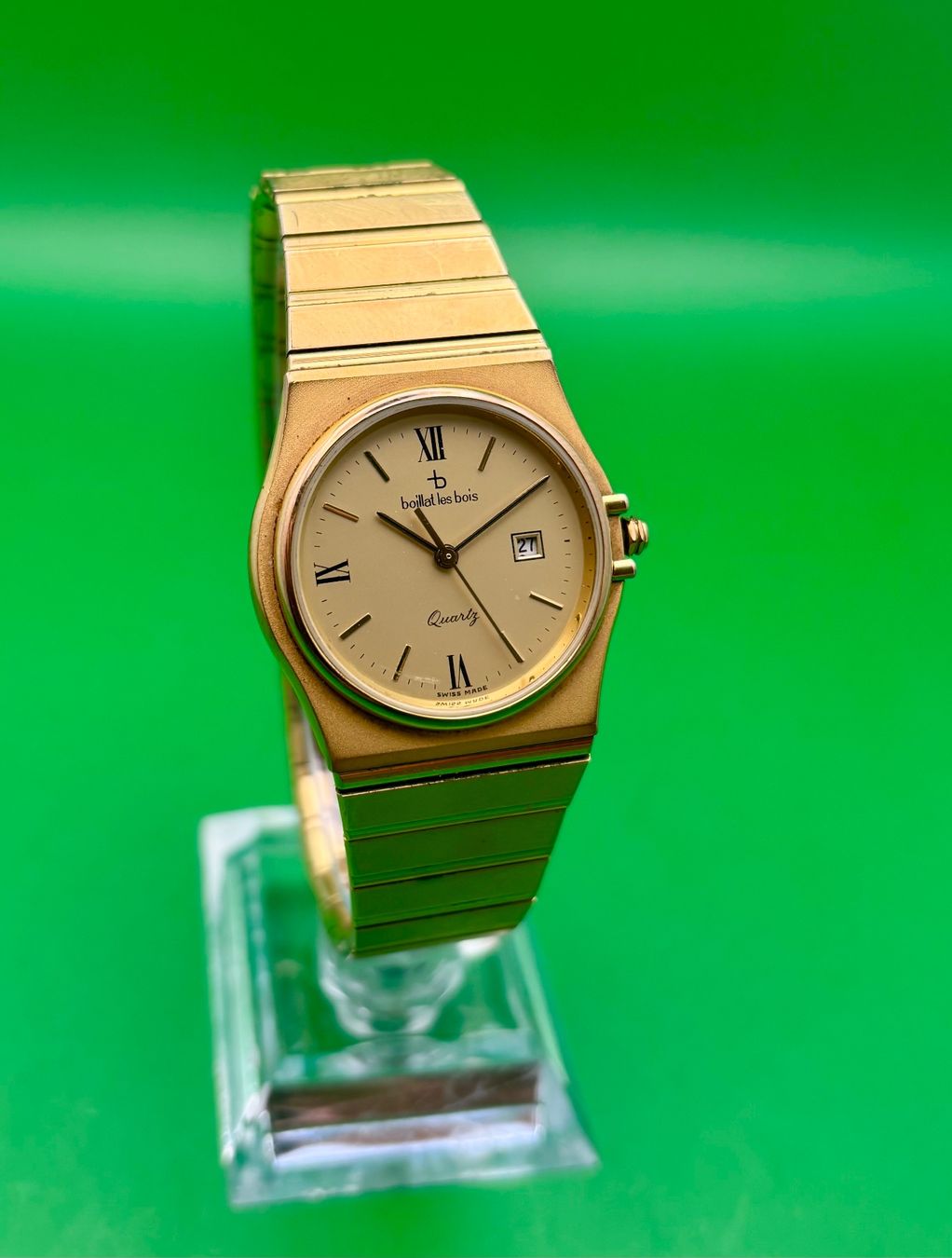 Swiss Orologi: BOLLAT LES BOIS DATE SWISS MADE – Usato da Rorschach venduto da ZeitWerk.10 2