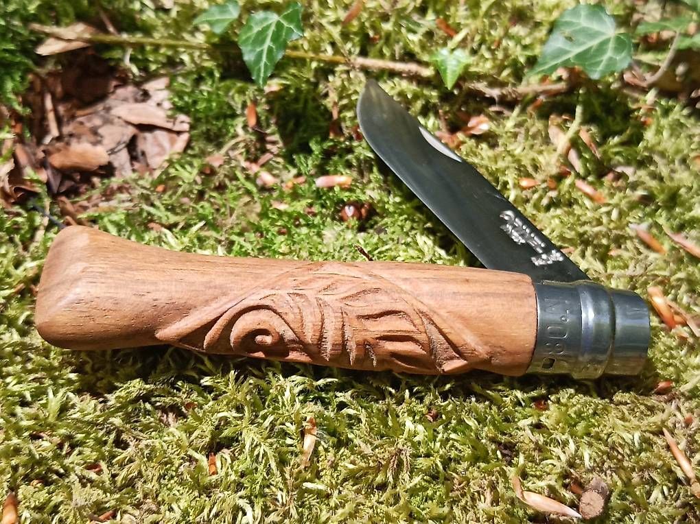 Opinel Coltelli tascabile: Opinel neuf manche en olivier – Usato da vevey venduto da Matatya 1