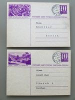 RAPPERSWIL - 2 PK 1947 + 1954 - Fa. SENN & WIELAND > Zürich