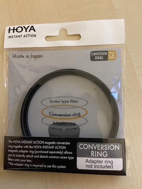 Adattatori foto: Magnetische Filterhalter: 2x Hoya Conversion Ring – Usato da Würenlingen venduto da Fpat1974 1
