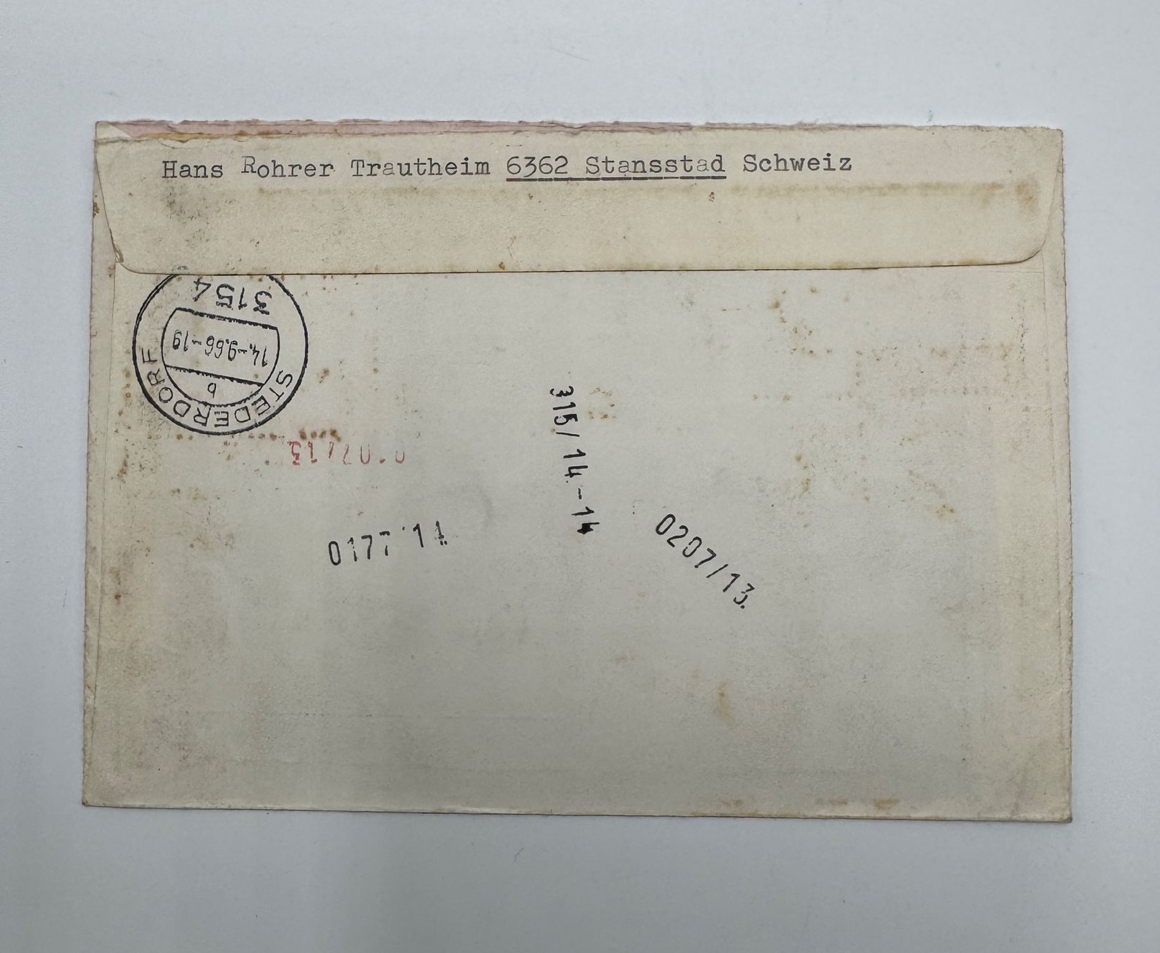 Tutti i francobolli: Briefmarken mit Brief, – Usato da Sachseln venduto da BONATI01 2