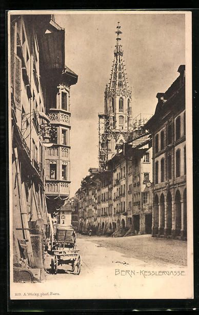 Cartoline postali: AK Bern, Kesslergasse – Usato da Berlin venduto da bartko-reher