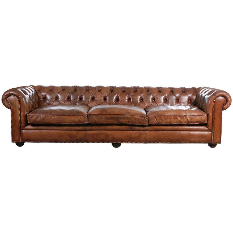 Sofa Vintage Leder 1