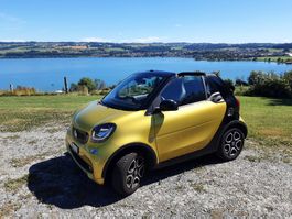 Smart ForTwo Cabrio gelb automat guter Zustand