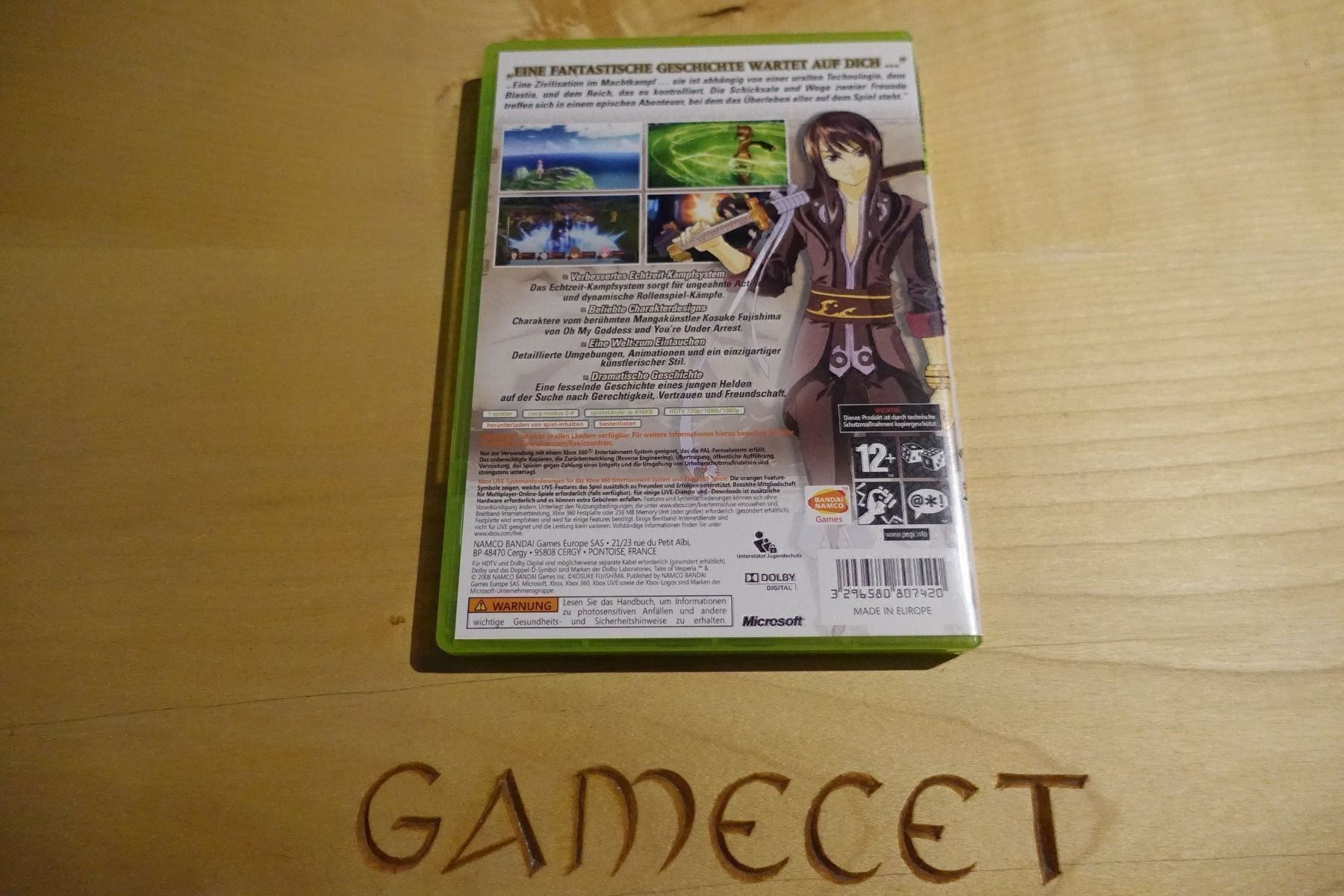 Microsoft Giochi: Tales of Vesperia – Usato da Steinach venduto da Gamecet 2
