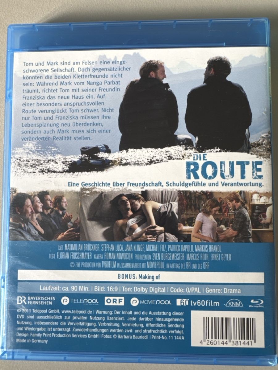 Tous les DVDs: Die Route – D'occasion à Brunnadern par Nanuk60 1