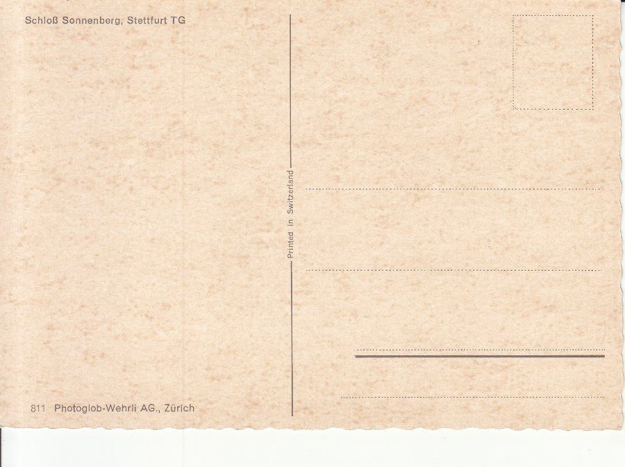 Cartoline postali: Sonnenberg ca. 1960 – Usato da Bürglen TG venduto da StampGraf 1