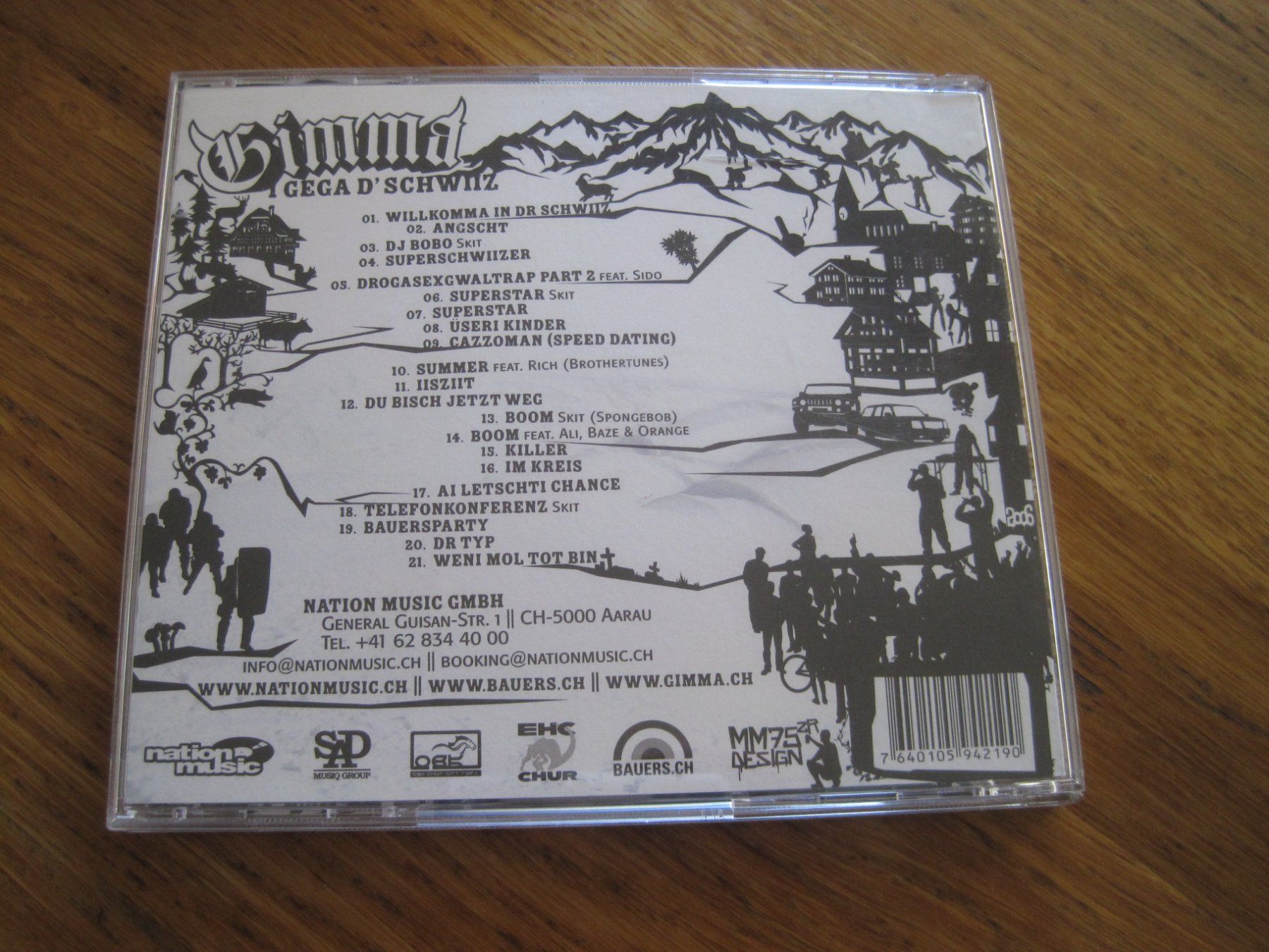 CDs: GIMMA I Gega D' Schwiiz   CD – Neuf (Voir description) à Gossau SG par Noryflory 1