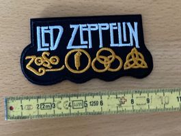 Led Zeppelin Patch Aufnäher Metal Rock Band 7