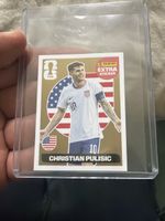 Gold Extra Sticker Christian Pulisic panini 2026