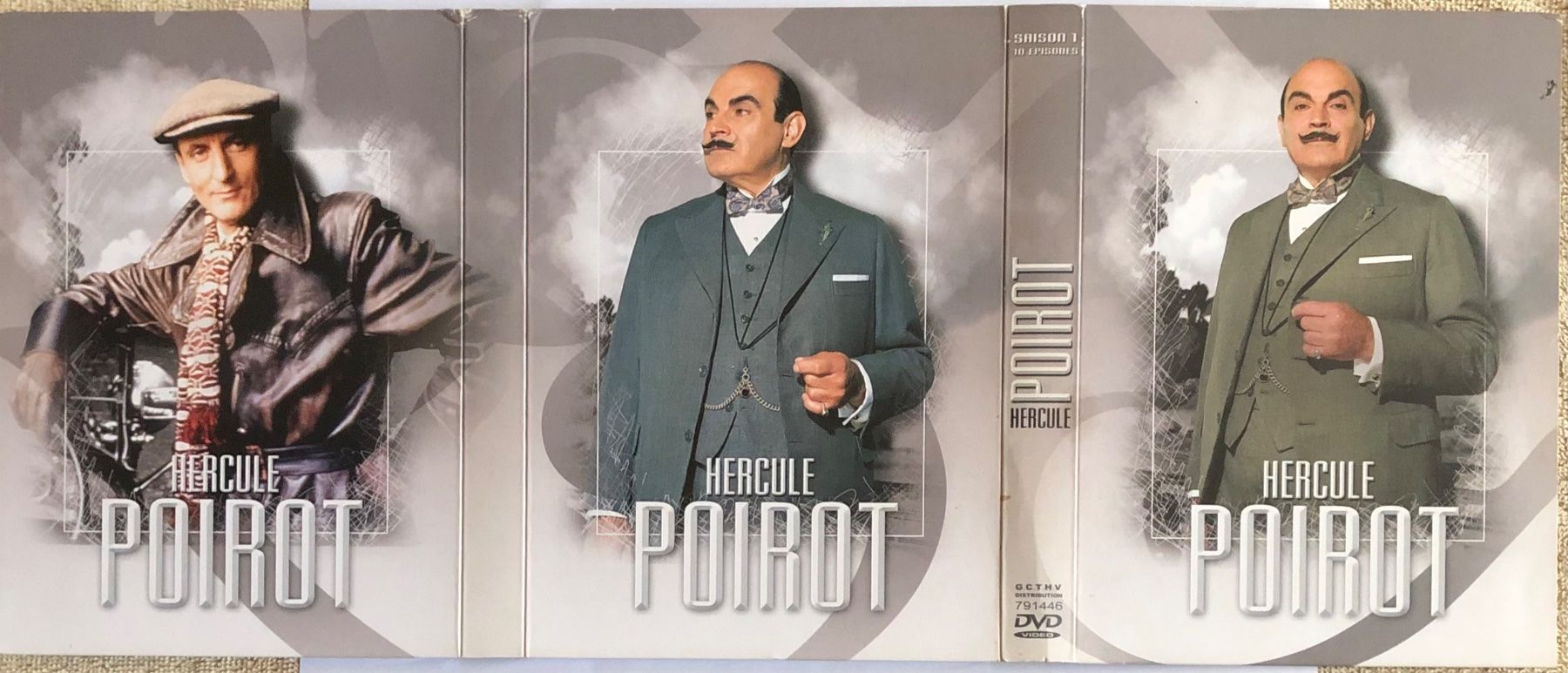 Tutti i DVDs: HERCULE POIROT (SAISON 1) – Usato da Poliez-Pittet venduto da Newtown-Records 3