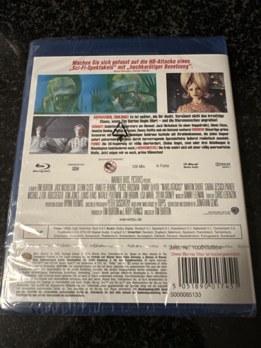 Tous les DVDs: Mars Attacks! Blu-ray - Neuf/Emballé – Neuf avec emballage d'origine à Brügg BE par Priceator 1