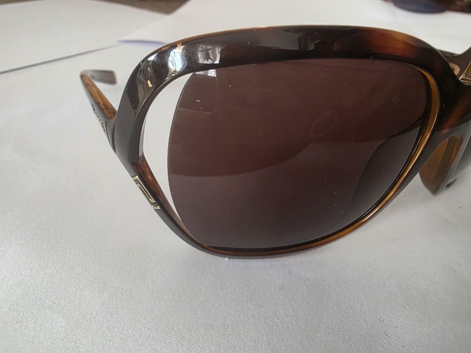 Versace Occhiali & Lenti: Versace Sonnenbrille, braun gemustert, Mod4114 – Usato da Horw venduto da Zedy01 2